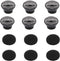 6pcs Small Size Eargels/Eartips for PLT Voyager 5200 Replacement Spare Kit with Foam Covers