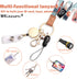WK IEASON Lanyard Neck Strap Keychain, ID Holder, Keyring, Keys Badge Holder, Phone Camera Strap Holder, Pen Holders
