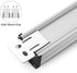 Long Heavy Duty Power Strip, 16 Outlet Metal Power Strip with 6FT Cord, 15A, 125V