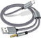 USB C to 3.5mm Aux Audio Cable with Charging, 2 in 1 USB C to 3.5mm Car Stereo Headset Audio Cable with PD Charging