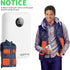 GEEPFINE 5V 2A/3A Pack Charging,2 1 Power Bank for Heated Jacket,Battery for Heated Vest,Heated Blanket,Heated