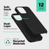 Incipio Duo iPhone 15 Pro Case - Clear, MagSafe Compatible, 12ft Drop Protection, Scratch Resistance, Wireless