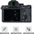 JJC 2 Pack Ultra-Thin Anti-Fingerprint Anti-Scratch 9H Hardness Tempered Glass Screen Protector for Fujifilm X-T5 Camera