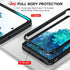 LeYi Galaxy S20 FE 5G Case with Slide Camera Cover + 2 Packs Tempered Glass Screen Protector, Military-Grade Kickstand,