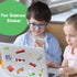 Zonon 200 Pcs Science Stickers for Students, Kids, Chemistry Biology Physics Stickers, Classroom Decor Decals