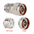 XRDS -RF N Male to UHF Female Adapter, N Connector to PL-259 SO-239 Coax RF Coaxial Cable Connectors