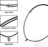 LeoTube 815 inches Neck Strap for PLAUD NotePin Voice Recorder, Leather Strap for PLAUD AI Voice Recorder, Adjustable