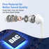 USB C Headphones for iPhone 15 Pro, Wired Earbuds with Mic & Remote Control, HiFi Stereo for Galaxy S23/S22/S21