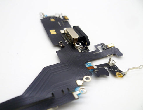 Charging Port Board Dock Connector Flex Cable Replacement for iPhone 14 Pro 6.1inch (Black)