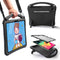 Bam Bino Space Suit Kids Case for iPad Pro 12.9" (2018-2022) Models, Screen Guard, Handle, Shoulder Strap, Cosmic Black