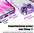 Misscase 17 for iPhone Magnetic Glitter Case Compatible with MagSafe,Full Protection Slim Shockproof Anti-Scratch Case