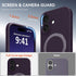 Vanxiliiy 17 17 Compatible with iPhone Case Stand, Slim Comfortable Liquid Silicone Phone Cases Fit for iPhone
