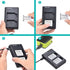 Newmowa NP-45 NP-45S Replacement Battery 2 Pack with Dual USB Charger Kit for Fujifilm INSTAX Mini 90 and FinePix