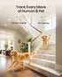 ZOSI 4K C518 360 2-Way 5GHz/2.4GHz 64G Indoor Security Camera, WiFi Pan/Tilt Pet/Dog/Baby Plug-in IP Camera, Auto
