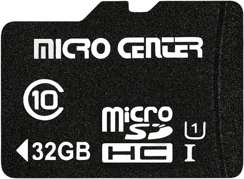 INLAND Micro Center 32GB Class 10 MicroSDHC Flash Memory Card with Adapter for Mobile Devices
