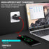 etguuds 2-Pack Short USB C Cable 1ft, 4.2A Fast Charging, Nylon Braided, Compatible with Samsung Galaxy S20, S10, Note