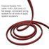 2Pack 3FT RCA to Bare Wire Speaker Cable, Heavy 14 Gauge Speaker Wire to RCA Connector for Speakers