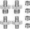 8PCS 1/4 Inch to 3/8 Inch Male Camera Screw Mount Adapter, Tripod Screw Adapter Set