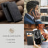 Kowauri Galaxy S20 FE 5G Leather Wallet Case - Classic Design with Magnetic Closure Flip Fold and Card Slot (Black)