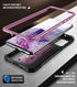 Poetic Revolution Series Case for Samsung Galaxy S20 Plus, Full-Body Rugged Protective Cover, Metallic Purple