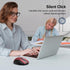 TECKNET Wireless Mouse (2.4G & BT5.0/3.0) Silent Mouse 4800 DPI Computer Mouse 6 Buttons Bluetooth Mouse, USB A Mouse