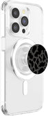 PopSockets PopGrip for MagSafe - Black Gray Cow Print
