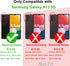 TENOC Phone Case for Samsung Galaxy A13 5G, Clear Case Non-Yellowing Protective Bumper Hard Back Cover