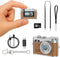 Dienspeak Mini Retro Camera with 1080P Video, 12MP Photos, Keychain Digital Camera, Ultra-Compact