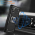 IKAZZ for Galaxy A51 4G Case with Screen Protector, Dual Layer Soft TPU and Hard PC, Anti-Slip Full-Body Rugged Cover