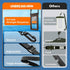 UNBREAKcable Large Waterproof Phone Pouch Floating, IPX8 Waterproof, Up to 9.5", 2 Pack for iPhone and Samsung