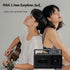 G Keni Cassette Casette Portable Player Boombox AM/FM Radio Stereo, Tape Player Recorder with Earphone Jack Battery