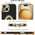 BENTOBEN 15 15, 360 Compatible with iPhone Case, Phone Case iPhone Slim Fit Ring Holder Shockproof Kickstand Magnetic