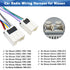 ISO Stereo Wiring Harness Compatible with Nissan Altima Armada Frontier Xterra Maxima Pathfinder Titan Infiniti Car