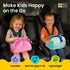 Gifts for Readers & Writers Tablet & Book Stand for Kids, Soft Reading Pillow, Book Holder with Pockets for Storage