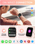 Smart Watch (Answer/Make Calls), 2024 Newest 1.85" Smart Watches for Men Women IP67 Waterproof, 100+ Sports Modes, Fitness Tracker Watch with Heart Rate Sleep Monitor, Smartwatch for Android iOS