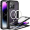 BEASTEK iPhone 14 Pro Waterproof Case, TRE Series MagSafe Shockproof Dustproof IP68 with Built-in Screen Protector and