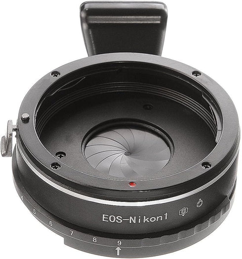 FocusFoto 1 N1 J1, J2, J3, J4, J5, S1, S2, V1, V2, V3, AW1 Pro Built-in Aperture Control Lens Mount Adapter Ring