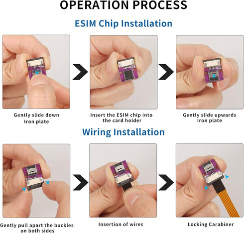 PinQiongZhe ESIM to Nano SIM Card Extension Cable ESIM Card Adapter Conversion Board ESIM Experimental Test