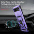 WEYCOLOR for Google Pixel 6A Case with Camera Lens Cover HD Screen Protector, 10 FT Military Grade Drop Protection, Magnetic Ring Holder Kickstand Protective Phone Case,Lavender