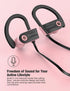 Otium Bluetooth Headphones, Wireless Earbuds with IPX7 Waterproof, 15 Hours Playtime for Sports Workout