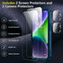 SPIDERCASE Heavy Duty Shockproof Case for iPhone 14/15, Sea Blue, 15 FT Drop Protection, Non-Slip, 2 Pack Protectors.