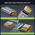 LEENUE 8K 2.1 8K@60Hz 4K@120Hz 2 Pack, HDMI Coupler Female to Female Connector, HDMI Aluminum Adapter, Supports /