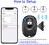 Wireless Camera Shutter Clicker, Remote Control for iPhone & Android Smartphones, Wireless Remote Control Selfie Button