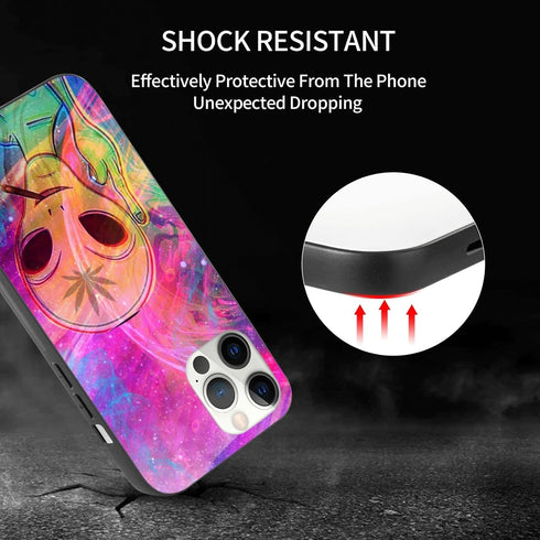 Alien Smoke Design iPhone 13 Pro Max Case - Shockproof TPU Gift for Women & Girls, Compatible & Stylish!