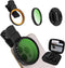 Beysfilter Phone 52MM Variable ND2-ND400 Filter, Multi-Coating Clip Adjustable Neutral Density Lens Kit,