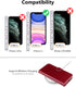 OCASE iPhone 11 Wallet Case, PU Leather Flip Case with Card Holder, Kickstand, Magnetic Closure, Red