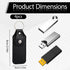Gtziqa 4 Pcs Flash Drive Case, Leather Anti Lost Thumb USB Flash Drive Holder USB Storage Cases Protective Cover Small