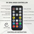 GSCOLER 10-Port 5V/3PIN 10 ARGB & PWM Fan Hub Controller - Magnetic Mount RGB PC Fan Hub with Remote Control, Chassis