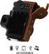 MegaGear Genuine Leather Camera Case for Nikon Z50 (16-50mm)