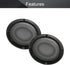 Fielect 6.5" Speaker Grill Mesh, Decorative Circle Subwoofer Guard Protector Cover, Black Metal Trim
